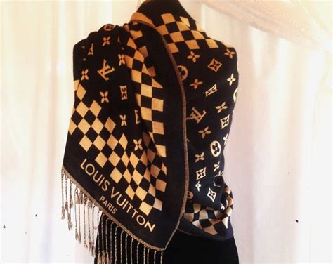 louis vuitton pashmine|louis vuitton shawl scarf.